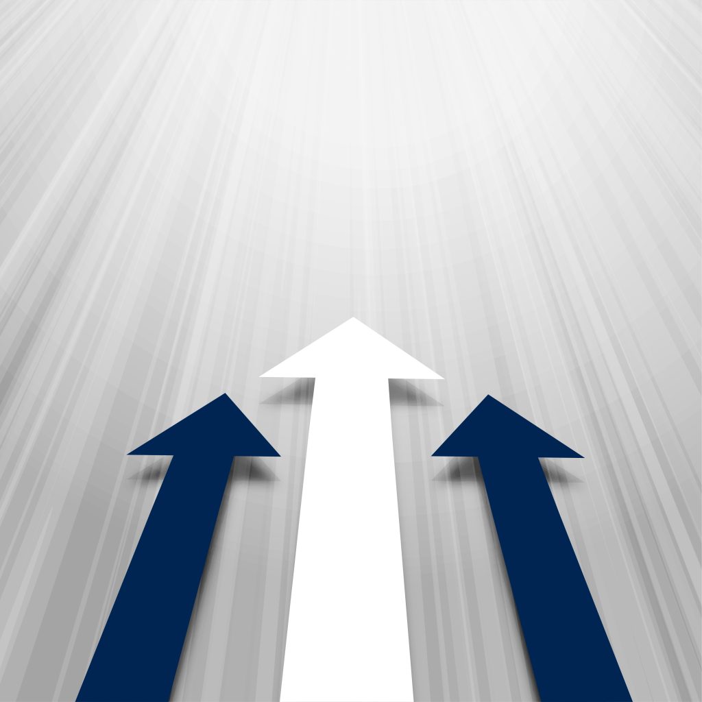 moving forward arrows business concept background design
